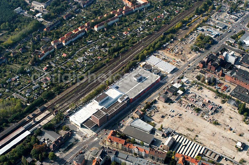 Aerial image Berlin / Treptow Niederschöneweide - 