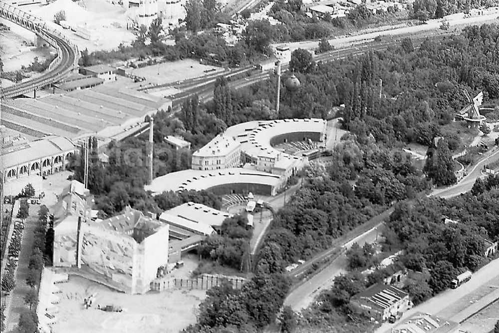 Aerial photograph Berlin /Mitte - 25.06.1995 Baustelle Potsdamer Platz