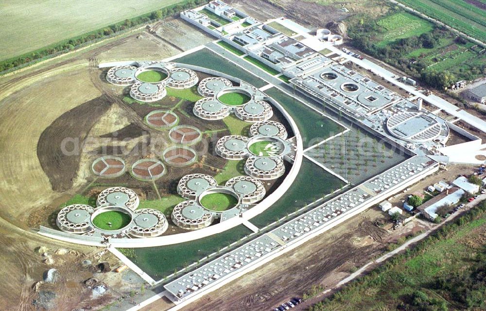 Aerial image Berlin - Falkenberg - Baustelle des Tierheimes Falkenberg an der Dorfstraße / Ahrensfelder Chaussee in Falkenberg (Berlin - Hohenschönhausen).