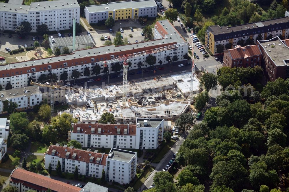 Berlin Köpenick from above - New residential construction in the Glienicke corner Adlershofer road in Köpenick in Berlin