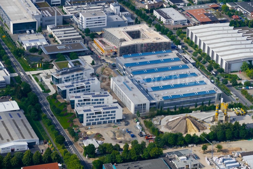 Aerial image Göttingen - New construction of the company administration building Sartorius in Goettingen in the state Lower Saxony, Germany