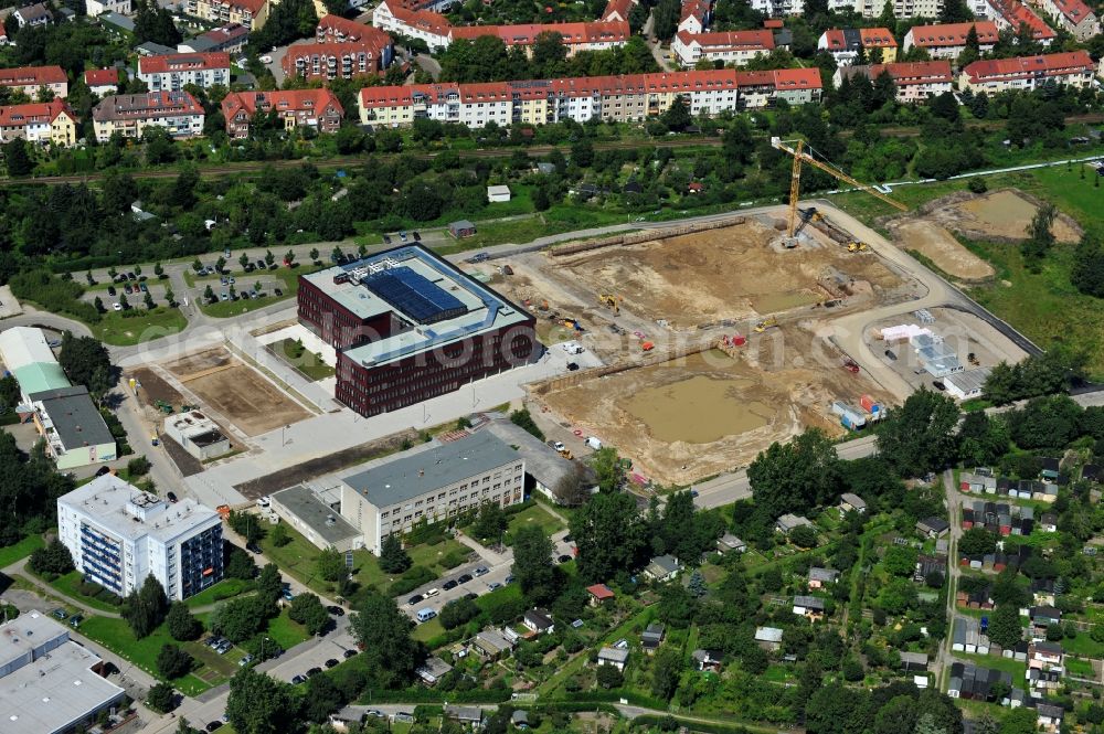 Aerial image Rostock - Construction campus Southtown Rostock in Mecklenburg-Vorpommern