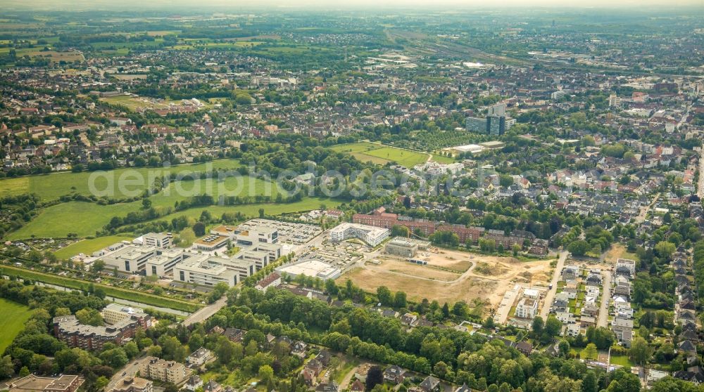 Aerial image Hamm - Construction sites for the new residential area of a??a??a multi-family housing estate Paracelsus Park of Paracelsus GmbH & Co. KG Hamm in the state of North Rhine-Westphalia