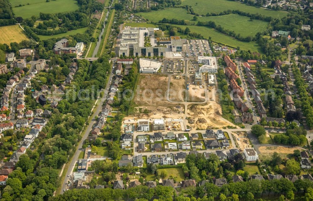 Aerial photograph Hamm - Construction sites for the new residential area of a??a??a multi-family housing estate Paracelsus Park of Paracelsus GmbH & Co. KG Hamm in the state of North Rhine-Westphalia