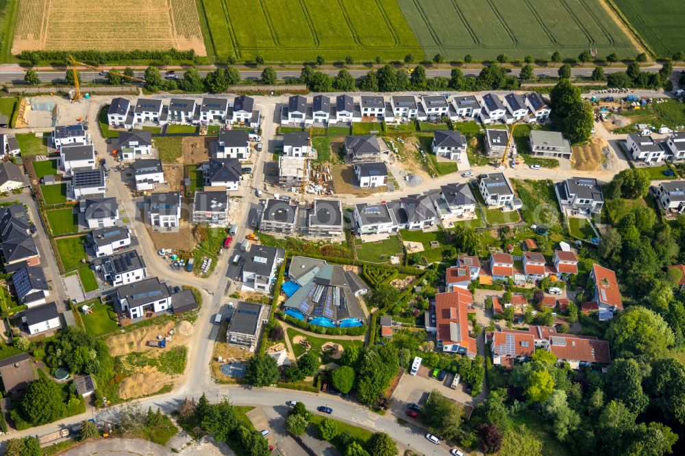 Aerial image Soest - Construction sites for new construction residential area on street Am Walzwerk in Soest in the state North Rhine-Westphalia, Germany