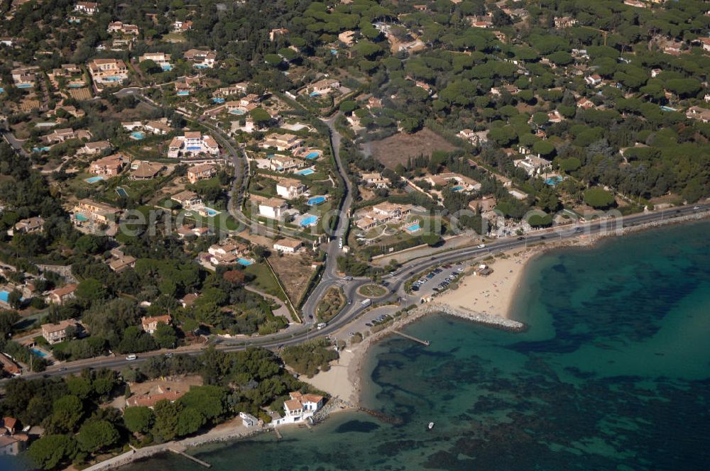 Aerial image Beauvallon - Blick auf Beauvallon an der Cote d' Azur in Frankreich.