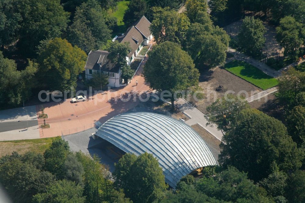 Oberhausen from above - Rhine Industrial Museum St. Antony hut at Oberhausen in North Rhine-Westphalia