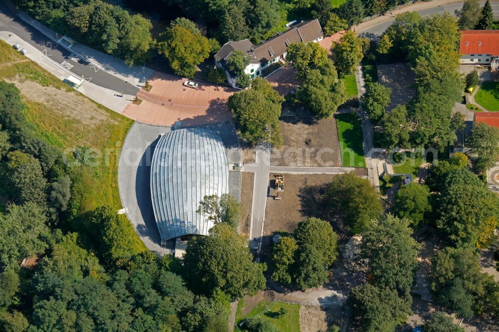 Oberhausen from the bird's eye view: Rhine Industrial Museum St. Antony hut at Oberhausen in North Rhine-Westphalia