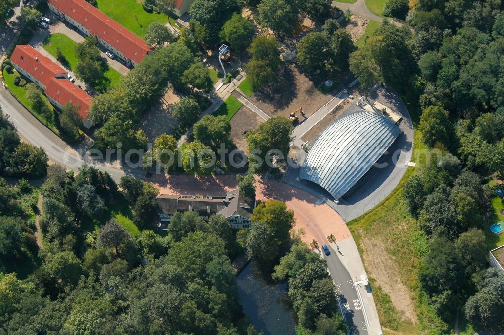 Aerial image Oberhausen - Rhine Industrial Museum St. Antony hut at Oberhausen in North Rhine-Westphalia