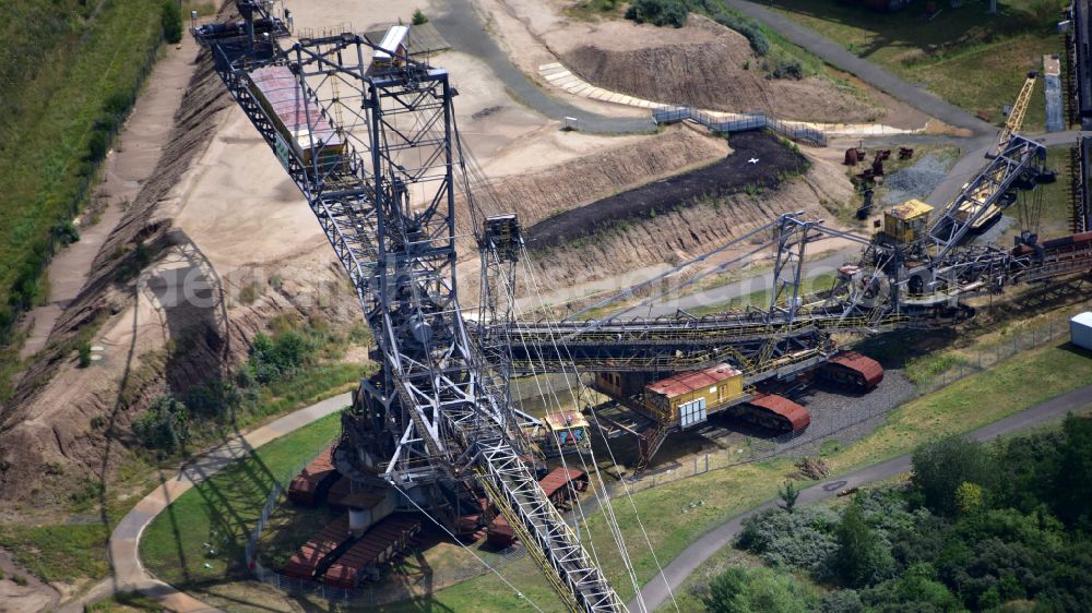 Aerial photograph Großpösna - Mining Technology Park in Grosspoesna in the state Saxony, Germany