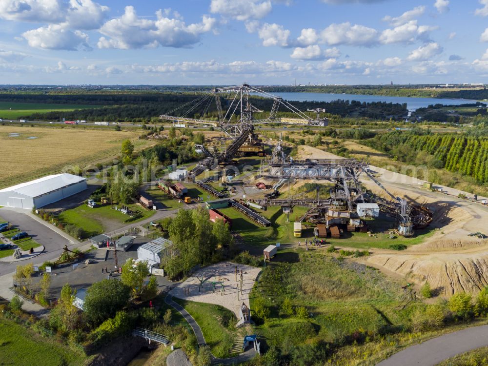 Großpösna from the bird's eye view: Mining Technology Park in Grosspoesna in the state Saxony, Germany