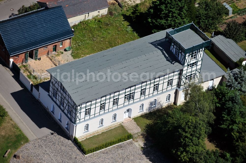 Goseck from above - View at the Bergschlösschen in Goseck in Saxony-Anhalt