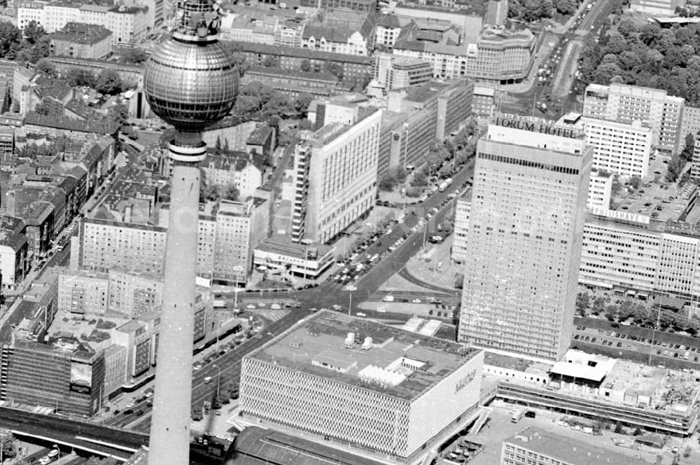 Berlin from above - 02.10.1994 Berlin Alexanderplatz