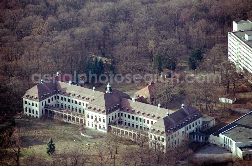 Aerial image Berlin-Buch - 17.03.2004 BERLIN-Buch, Klinik-Ruine in Berlin-Buch