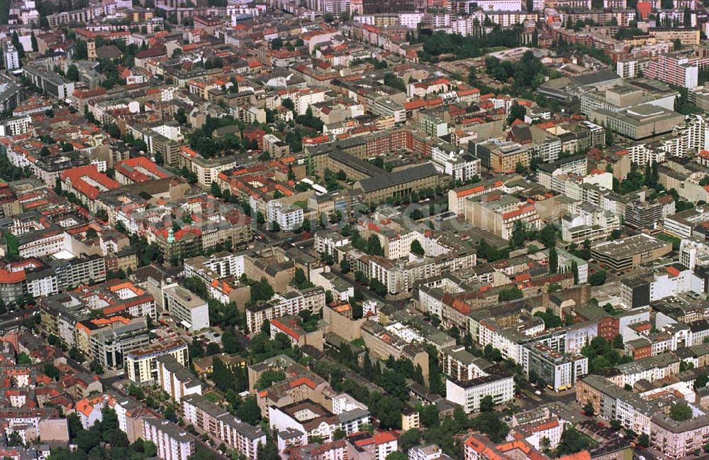 Berlin - Charlottenburg from the bird's eye view: Berlin-Charlottenburg.