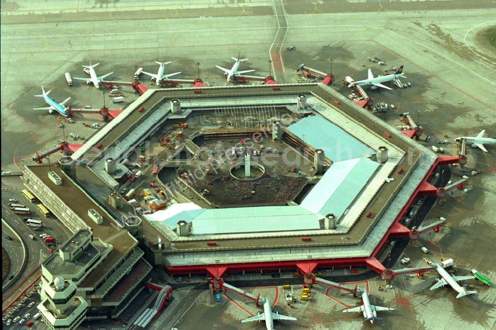 Aerial image Berlin / Tegel - Berlin Flughafen Tegel