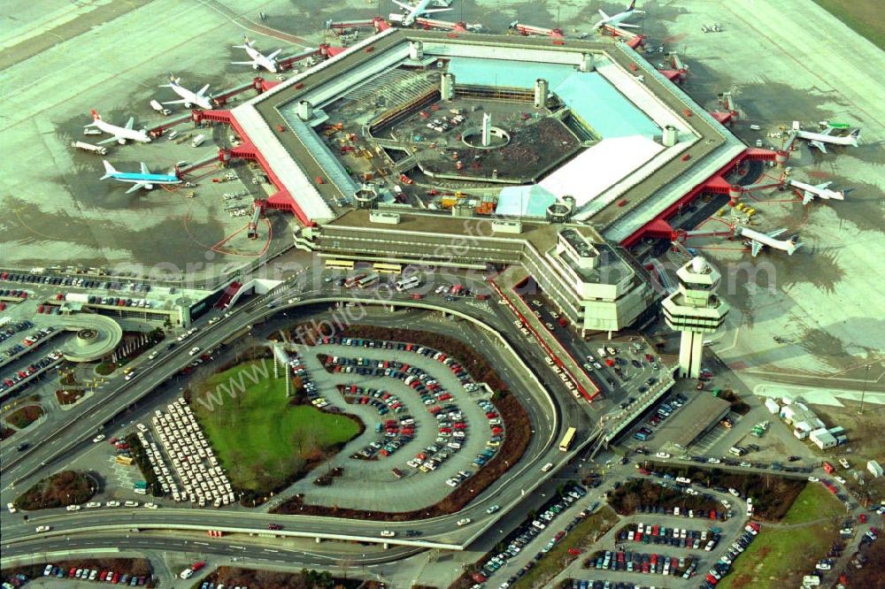 Aerial image Berlin / Tegel - Berlin Flughafen Tegel