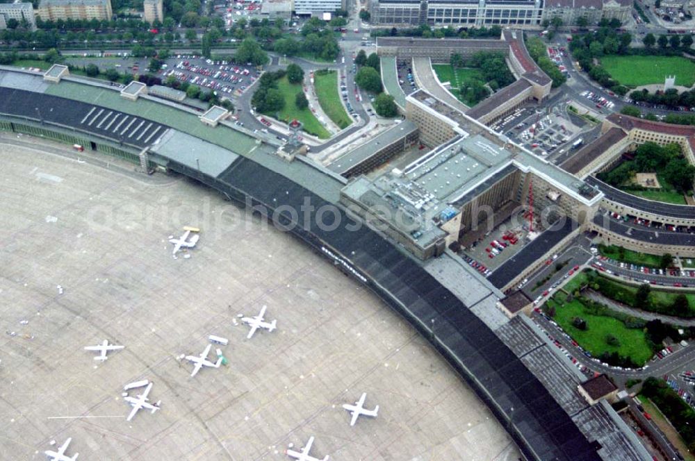 Aerial photograph Berlin - 02.10.1994 Berlin Flughafen Tempelhof