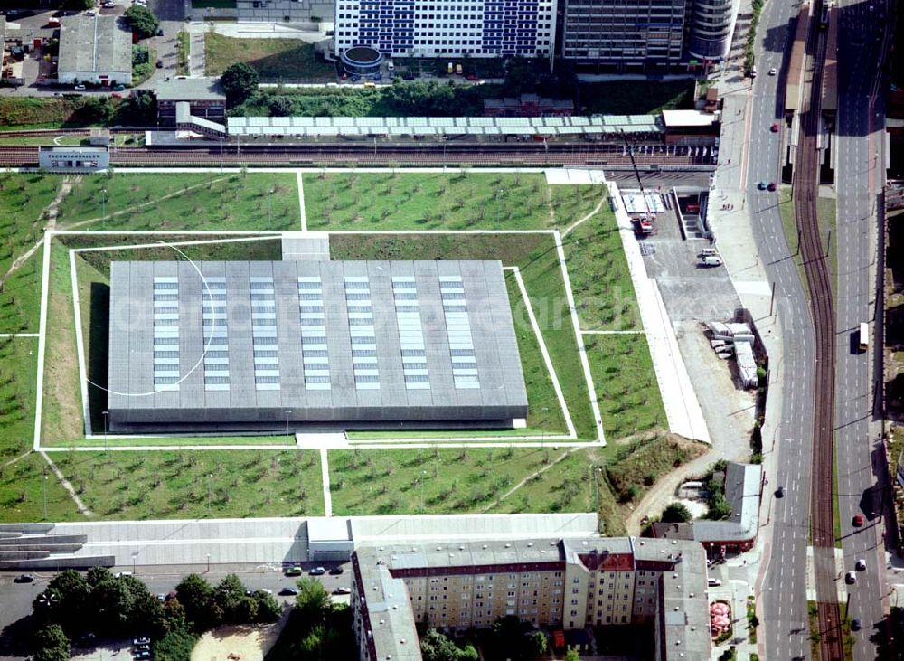 Berlin - Friedrichshain from the bird's eye view: Gelände des Velodroms an der Landsberger Allee in Berlin.