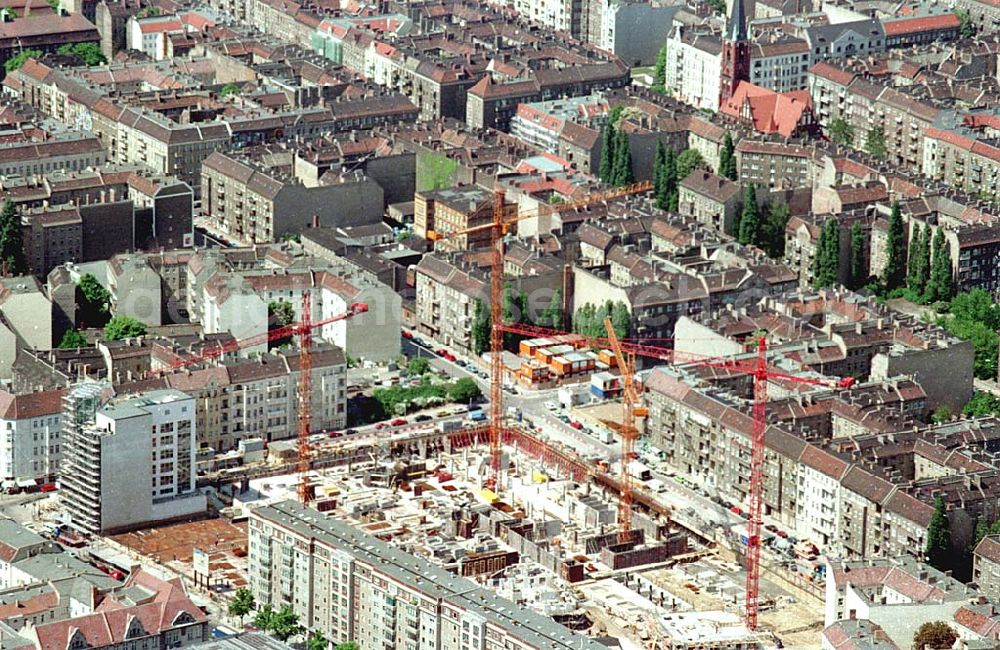 Berlin / Friedrichshain from above - 