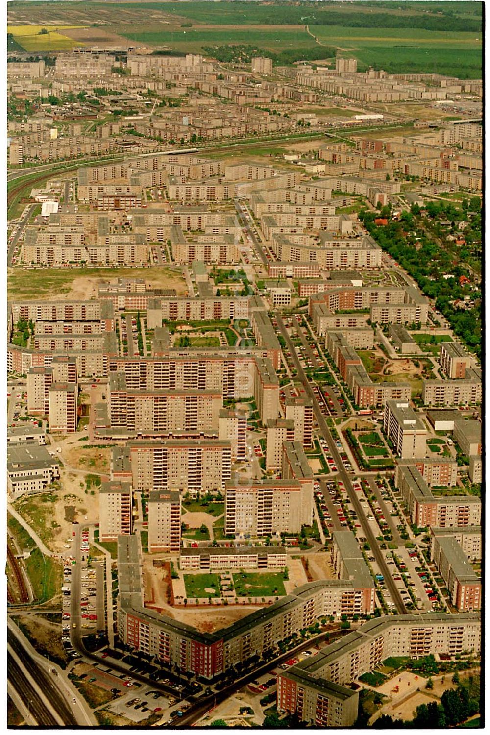 Aerial photograph Berlin / Friedrichshain - 