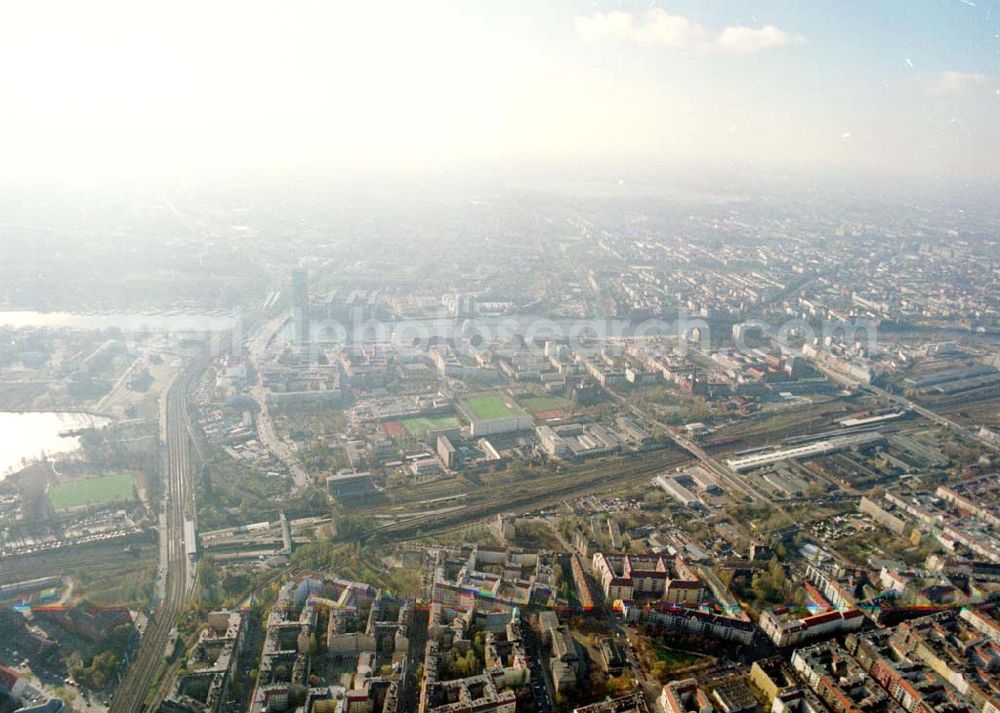 Berlin - Friedrichshain from above - 