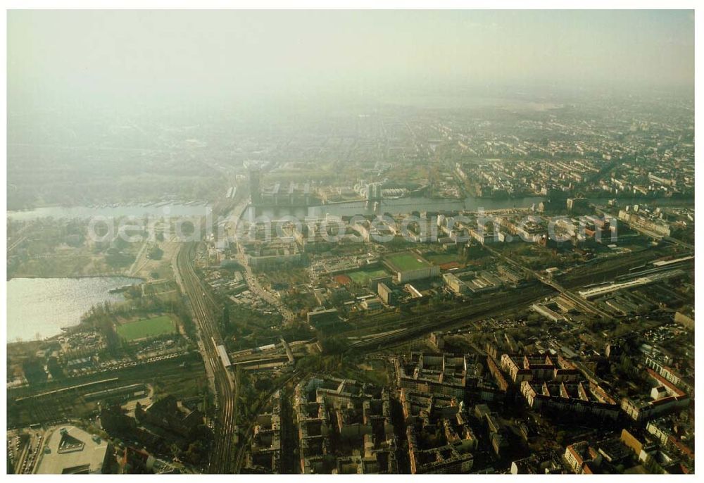 Aerial image Berlin - Friedrichshain - 