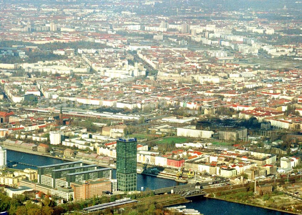 Aerial image Berlin - Friedrichshain - 