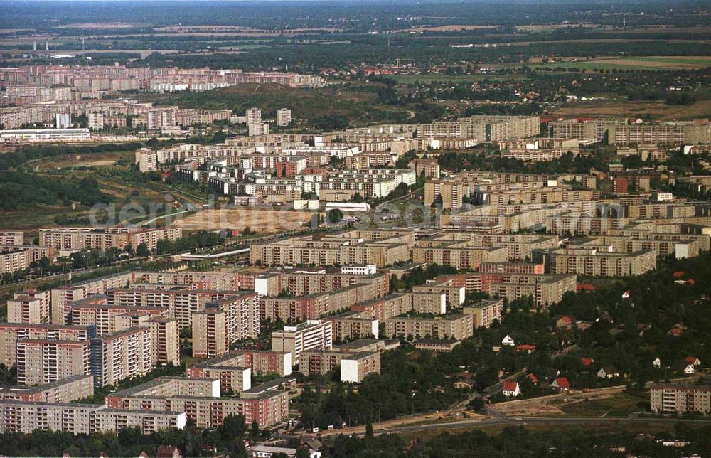 Aerial image Berlin - Hellersdorf - Berlin - Hellersdorf