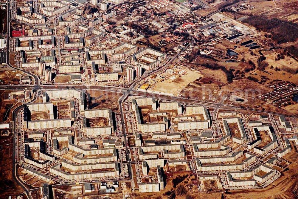 Aerial image Berlin / Hellersdorf - Berlin - Hohenschönhausen