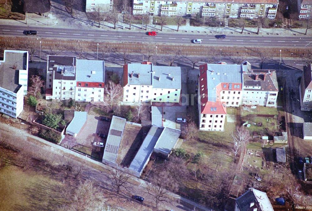 Aerial photograph Berlin - Karlshorst - BERLIN - Karlshorst Ingenieurbüro GENIUS in der Treskowallee30 in 10318 Berlin-Karlshorst, Tel.: 03081858411