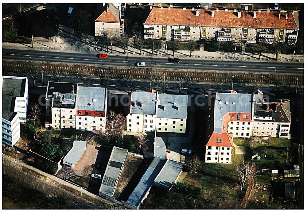 Berlin - Karlshorst from above - BERLIN - Karlshorst Ingenieurbüro GENIUS in der Treskowallee30 in 10318 Berlin-Karlshorst, Tel.: 03081858411