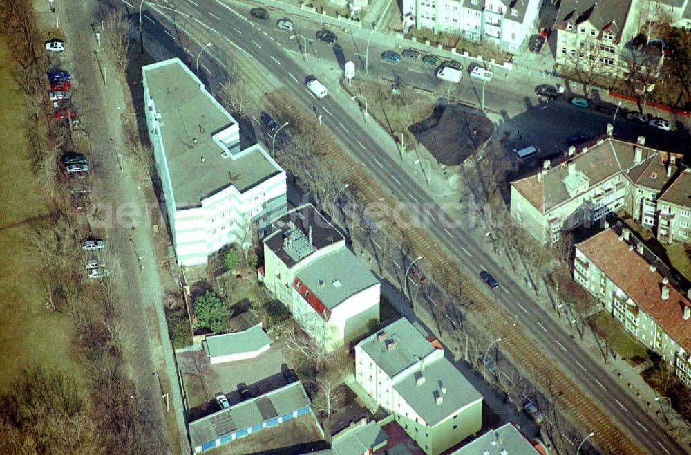 Berlin-Karlshorst from above - BERLIN - Karlshorst Ingenieurbüro GENIUS in der Treskowallee30 in 10318 Berlin-Karlshorst, Tel.: 03081858411