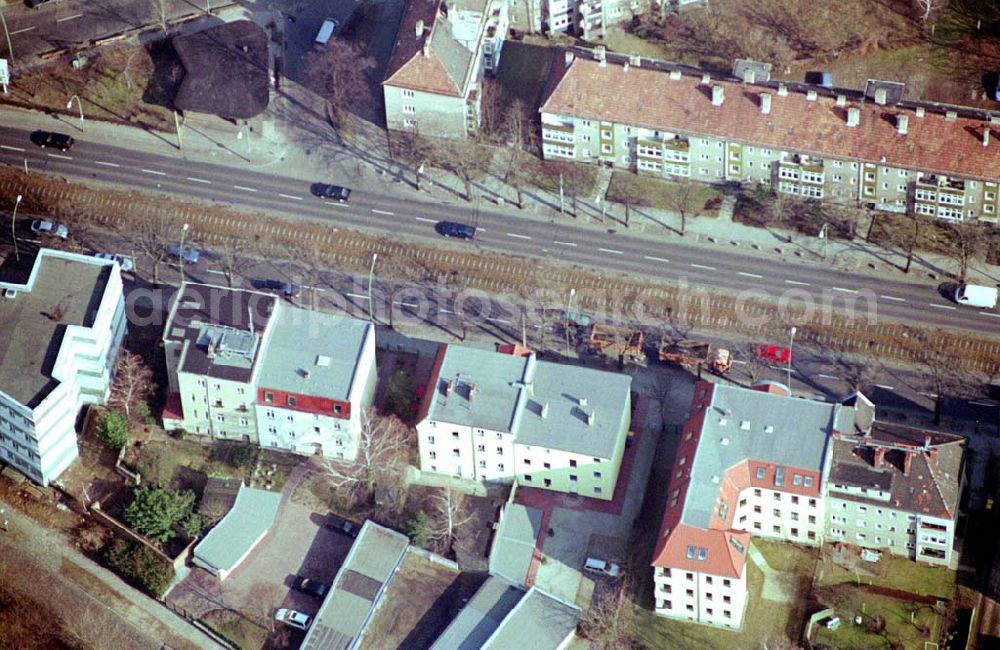 Aerial photograph Berlin-Karlshorst - BERLIN - Karlshorst Ingenieurbüro GENIUS in der Treskowallee30 in 10318 Berlin-Karlshorst, Tel.: 03081858411