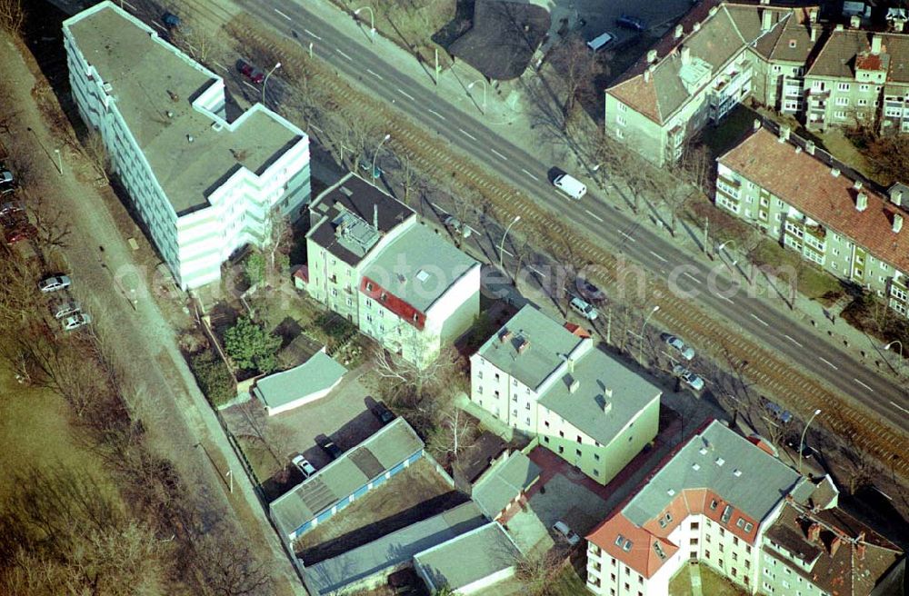 Aerial photograph Berlin-Karlshorst - BERLIN - Karlshorst Ingenieurbüro GENIUS in der Treskowallee30 in 10318 Berlin-Karlshorst, Tel.: 03081858411