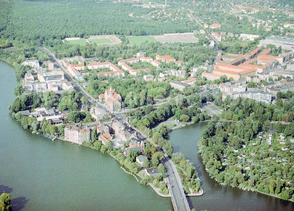 Berlin - Köpenick from the bird's eye view: Berlin - Köpenick.