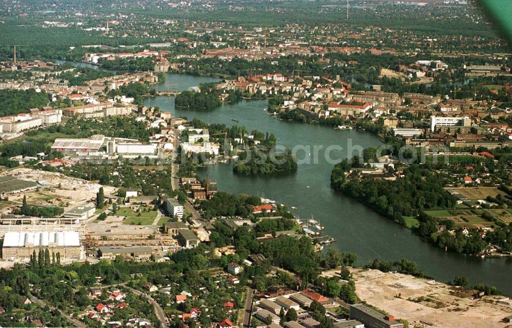 Aerial image Berlin - Köpenick - Berlin - Köpenick / Oberschöneweide