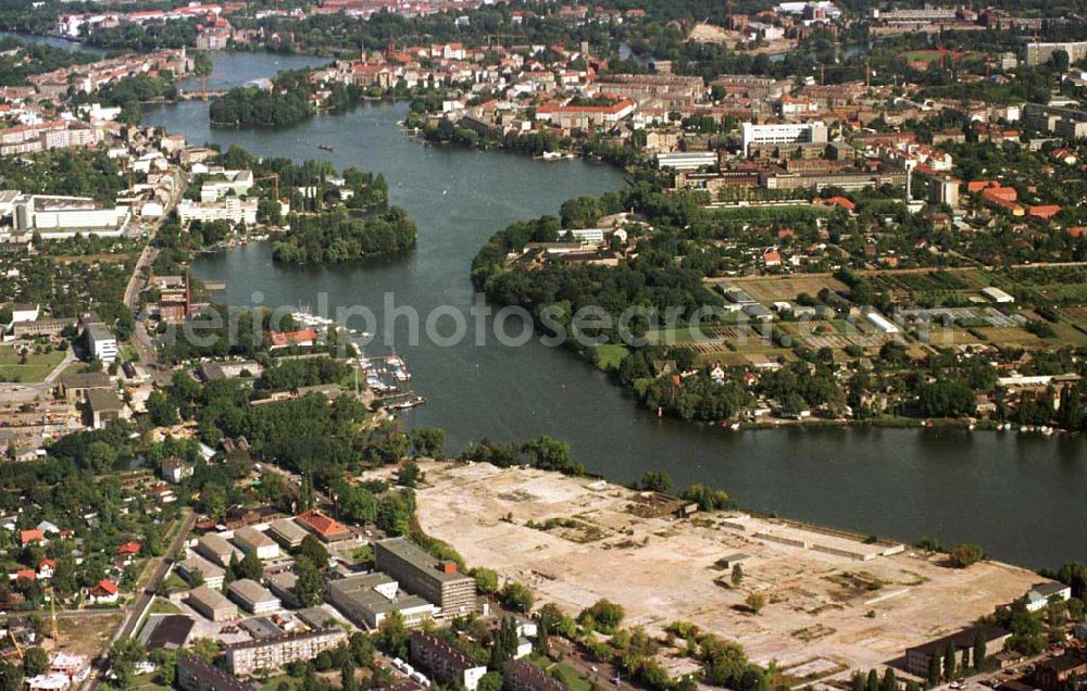 Berlin - Köpenick from the bird's eye view: Berlin - Köpenick / Oberschöneweide