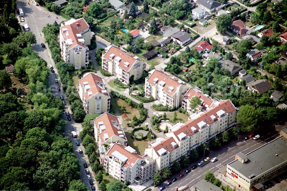 Berlin Lichtenberg from the bird's eye view: 