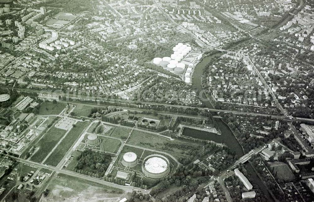 Berlin from the bird's eye view: Berlin- Lichtenrade Gatow (Industriekern)