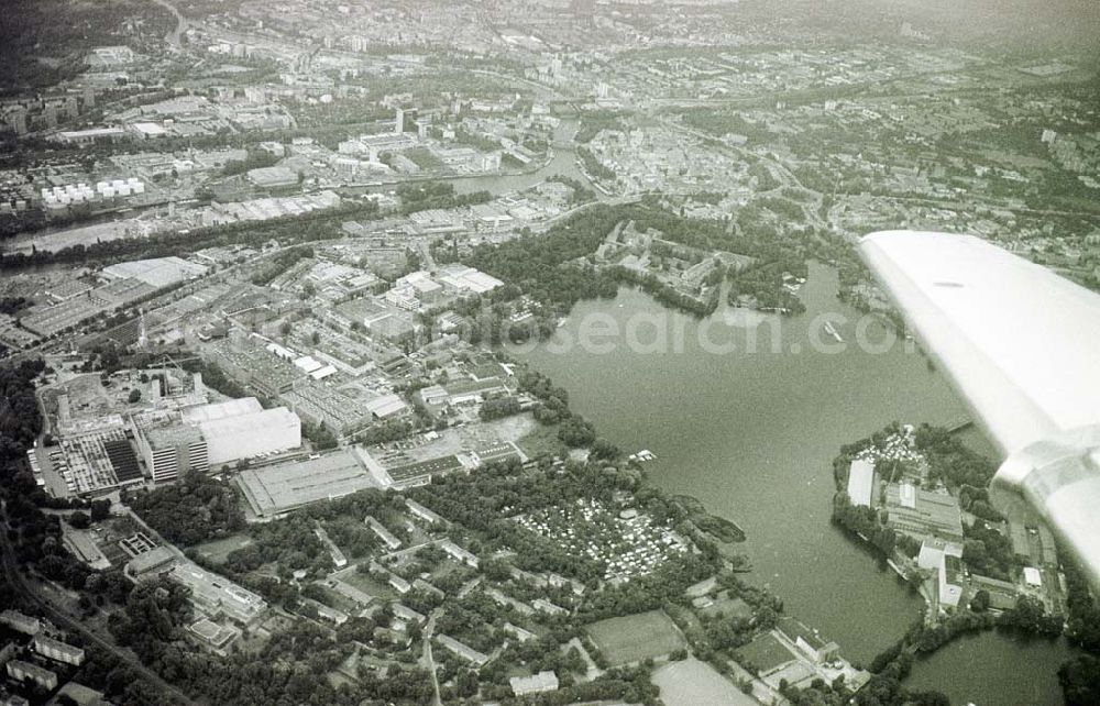 Berlin from above - Berlin- Lichtenrade Gatow (Industriekern)