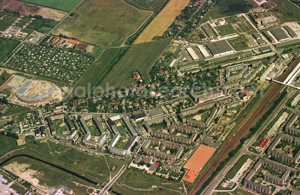 Berlin - Marzahn from above - Berlin Marzahn aus 10000 ft Höhe.