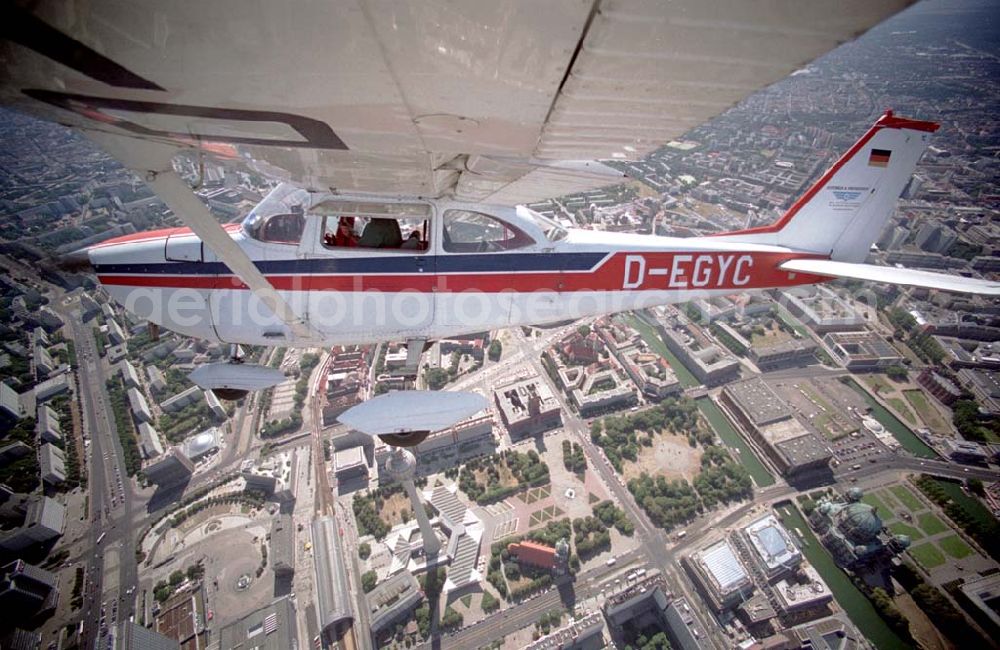 Berlin from the bird's eye view: 