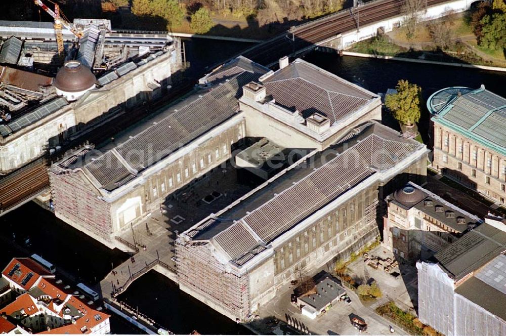 Aerial photograph Berlin - 11.11.2003 Berlin-Mitte Museumsinsel Pergamon-Museum