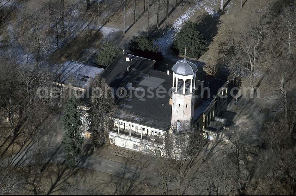 Aerial image Berlin Biesdorf - 20.12.1995 Berlin, Schloß Biesdorf in Marzahn