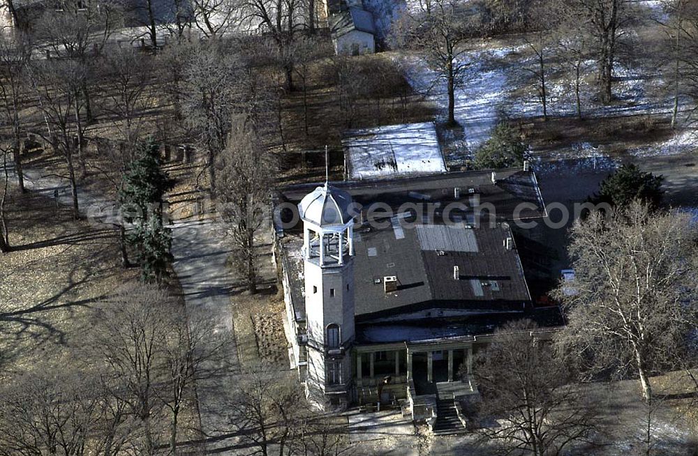 Aerial image Berlin Biesdorf - 20.12.1995 Berlin, Schloß Biesdorf in Marzahn