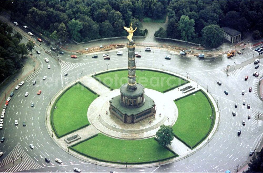 Berlin from the bird's eye view: 23.06.94 Berlin, Siegessäule