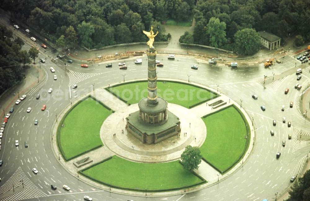 Berlin from above - 23.06.94 Berlin, Siegessäule