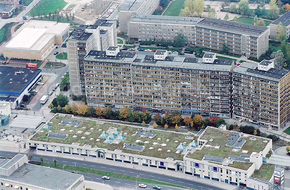 Berlin Hellersdorf from above - 24.09.1995 Berlin, Spree - Center Hellersdorf