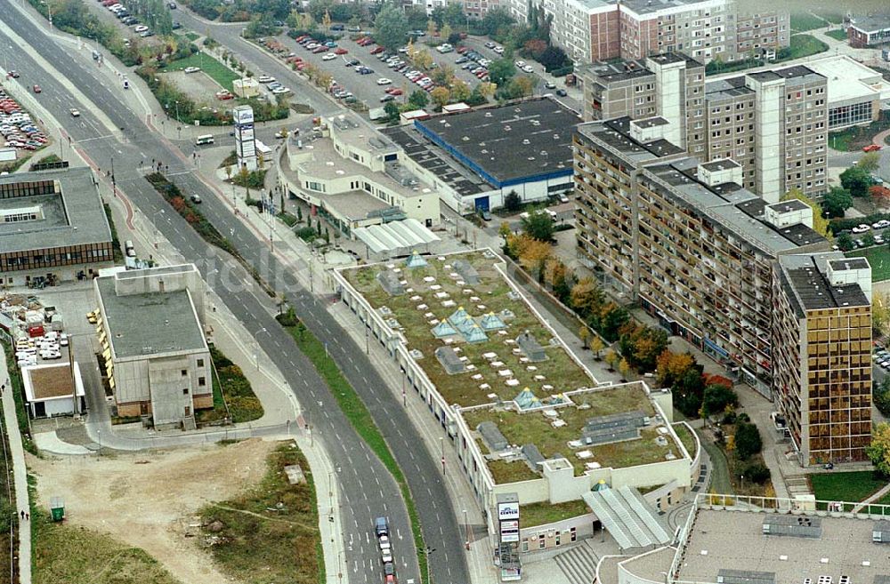 Berlin Hellersdorf from above - 24.09.1995 Berlin, Spree - Center Hellersdorf